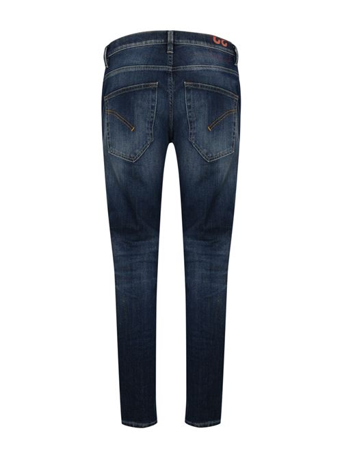 Pantalone Brighton Carrot in denim blu DONDUP | UP434 DSE340U HS5800